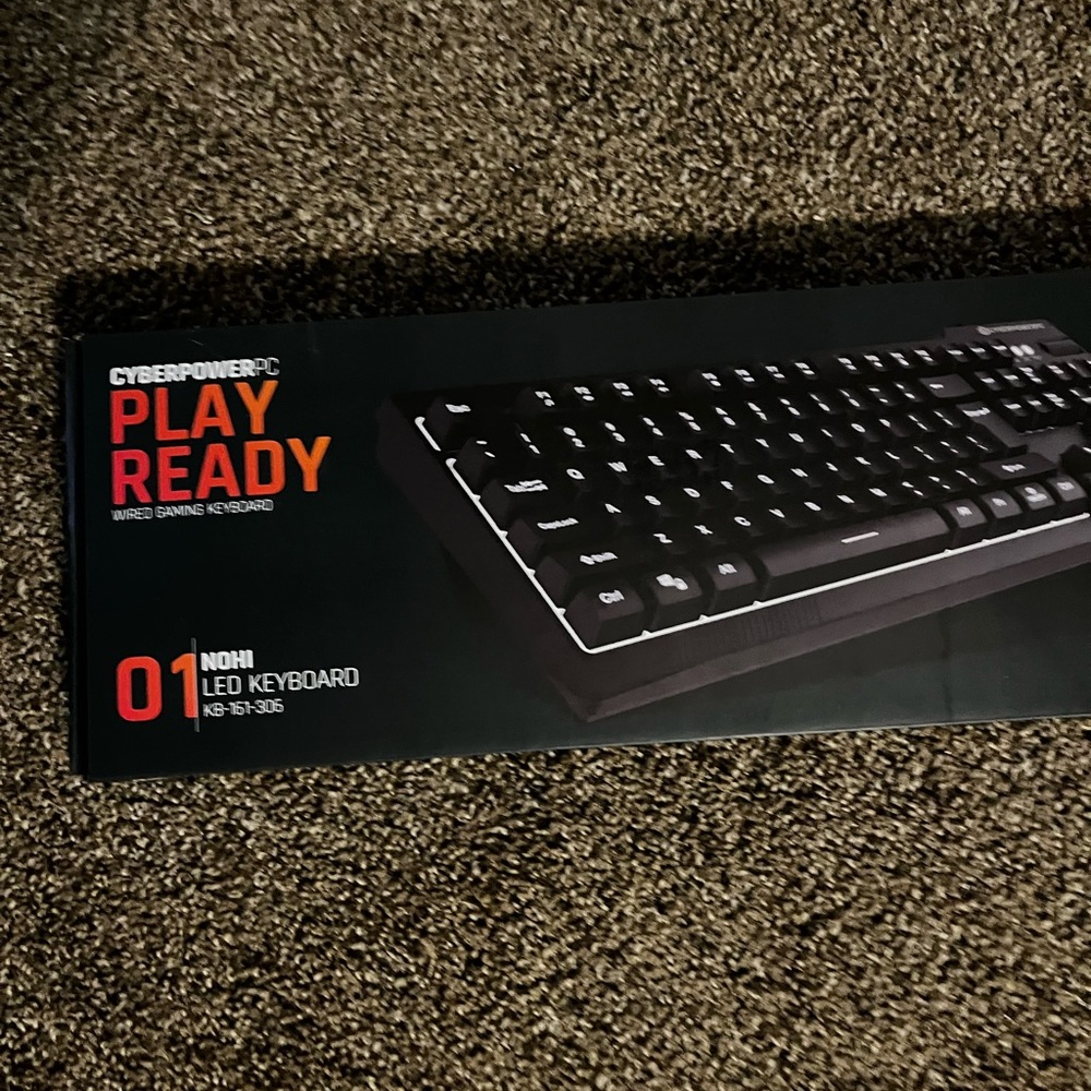 Cyberpower wired LED Keyboard